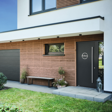 Haust&uuml;r als Referenz